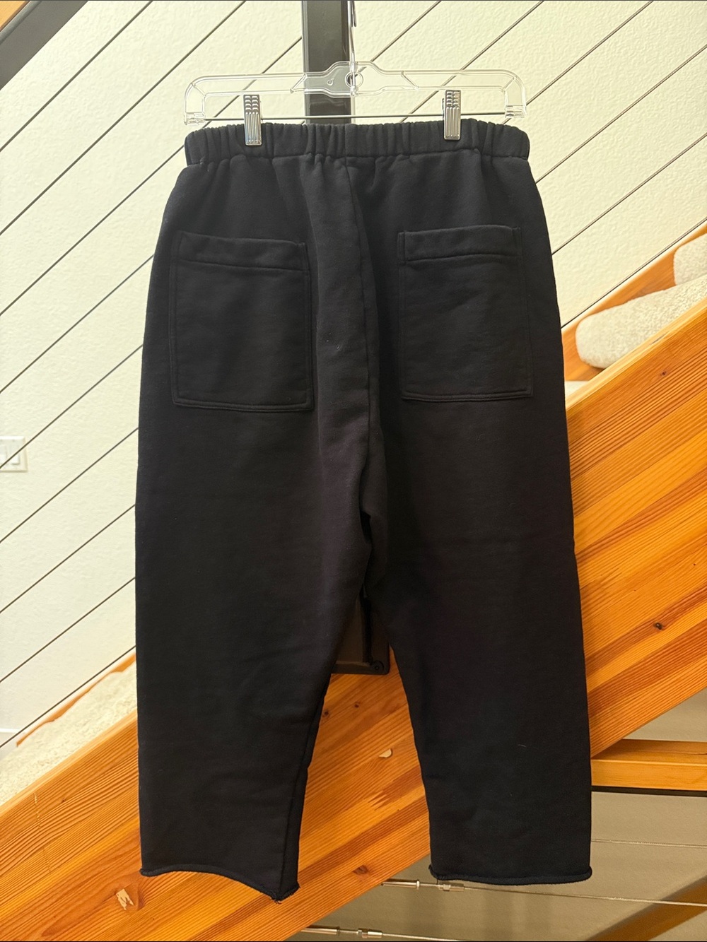 Roucha Pape Sweatpants Black Sz S - Picture 2 of 7